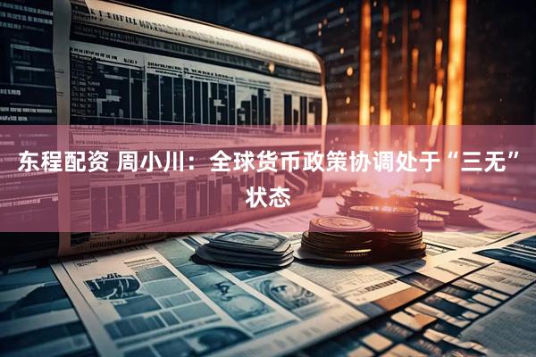 东程配资 周小川：全球货币政策协调处于“三无”状态