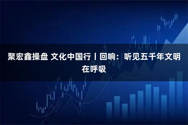 聚宏鑫操盘 文化中国行丨回响：听见五千年文明在呼吸