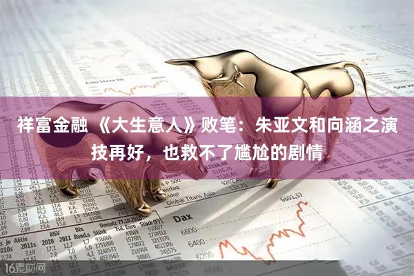 祥富金融 《大生意人》败笔：朱亚文和向涵之演技再好，也救不了尴尬的剧情